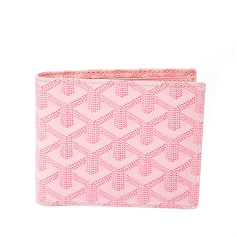 light pink goyard|pink goyard wallet.